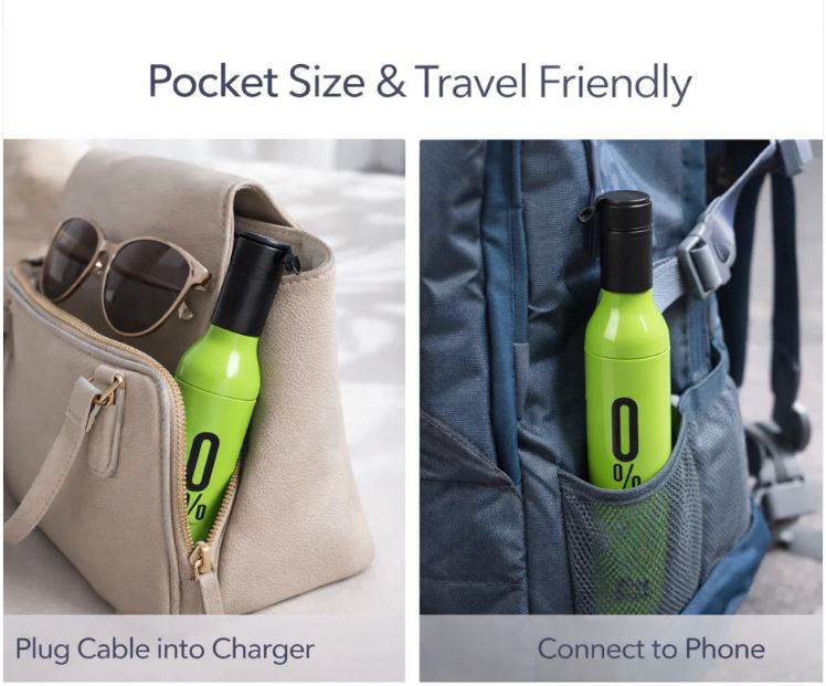 Wine Bottle Umbrella – Compact Windproof Travel  stylish monsoon